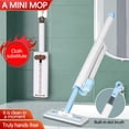 thumbnail image 3 of Chmadoxn Hand Wash Flat Mop Desktop Kitchen Indoor Cleaning Mini Small Mop Small Desktop Mop, 3 of 4