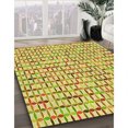 thumbnail image 3 of Ahgly Company Machine Washable Indoor Square Transitional Sedona Brown Area Rugs, 7' Square, 3 of 7