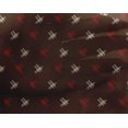 thumbnail image 4 of oneOone Georgette Viscose Fabric Hash Sign Kasuri Print Fabric By The Yard 42 Inch Wide, 4 of 4