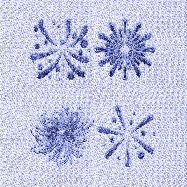 Ahgly Tapis d'Intérieur Lavable en Machine Carré Lavande Bleu, 5 Pieds Carré