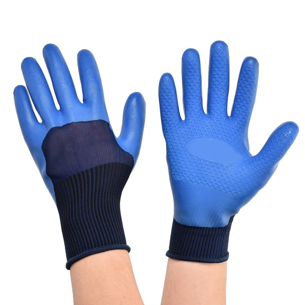 Fyydes Wear Resistance Gloves, Natural Latex Latex Work Gloves For Hotel For Home For Restaurant