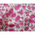 thumbnail image 4 of oneOone Silk Tabby Fabric Floral Ikat Printed Craft Fabric BTY 42 Inch Wide, 4 of 4