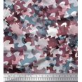 thumbnail image 1 of Soimoi Poly Georgette Fabric Two Tone Camouflage Print Fabric by The Yard 52 Inch Wide, 1 of 3