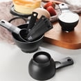 thumbnail image 3 of Oleegame 1PC 10PCS Measuring Spoons And Cups Sets Complete Set Of Quantitative Seasoning Tools Measuring Spoon Set For Cooking And Baking Black, 3 of 4