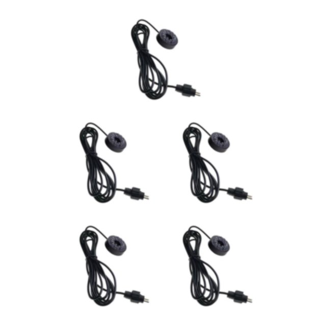 Redempat Practical Lights For Aquarium Multipurpose Durable Spray Head Fish Tank Accessories Lights Aquarium Humidifier White 12LED light 5PCS