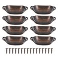 thumbnail image 2 of AMONIDA Pull Shell Handle, 3.8 X 1.4 X 0.7in Cupboard Handle For Medicine Cabinets Bookcases Cabinet Drawers., 2 of 8