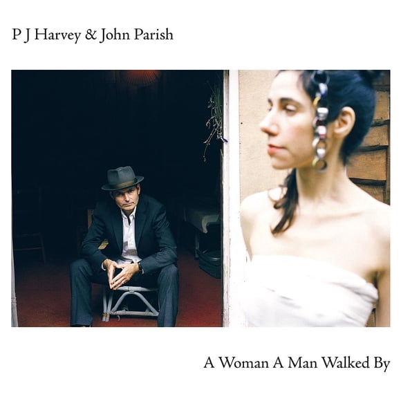 PJ HARVEY & JOHN PARISH A WOMAN A MAN WALKED BY (LP)