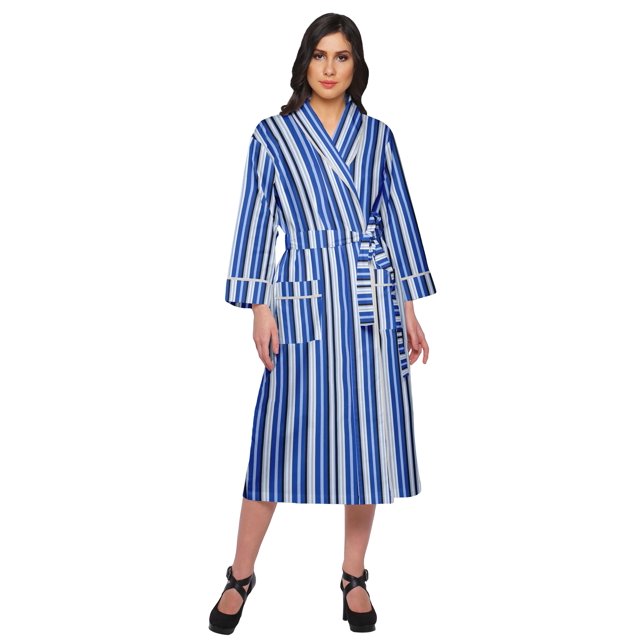 Moomaya Printed WoMen's Robe Dressing Gown With Pockets Bath Robe Girls