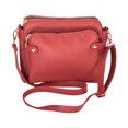 thumbnail image 1 of matoen Three Layer Leather Shoulder Bag Small Size Large Capacity Card Bag Fashion Bag Soft Leather, 1 of 9