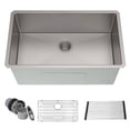 thumbnail image 1 of 30 Inch Single Bowl Undermount Stainless Steel Kitchen Sink, 1 of 6