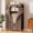 Coffee, variant on Closet Organizer, Staron 2026 Freestanding Wardrobe Storage Cabinet, Portable Clothes Rack with Non-Woven Cover for Bedroom Living Room