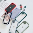 thumbnail image 2 of Clear Transparent Silicone Full-Body Protective Case  – Shockproof, Ultra-Durable Gel TPU Cover (Black,iphone15promax), 2 of 11