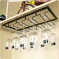thumbnail image 2 of CHOK Clearance!  Hanging Wine Glass Rack Wine Glass Rack Type Wine Glass Storage Rack  Red Wine Rack Red Wine Glass Rack Storage Rack Black  Storage Rack Clearance Sale, 2 of 6