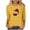 Yellow, variant on BLVB Womens Christmas 3/4 Sleeve Crew Neck T-Shirts Red Cup Graphic Tee Tops Winter Holiday Family Party Matching Tops
