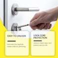 thumbnail image 4 of Lock Core Lubricant Spray Dry Powder for Smooth Key Operation 60ml Remover Tool for Door Locks and Hardware, 4 of 8