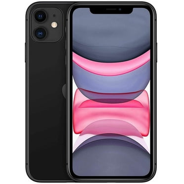 Apple iPhone 11 Remis à Neuf - Entièrement Déverrouillé - 64 Go Noir (Remis à Neuf)