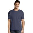 thumbnail image 1 of Hanes Mens ComfortWash Garment Dyed Short Sleeve Pocket Tee, L, Anchor Slate, 1 of 1