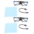 thumbnail image 2 of DLP Link 3D Glasses, Left Right Eye Rotation 3D Active Shutter Glasses Ultra Clear  for All DLP Link 3D Projectors for  for XGIMI ZX4 H1 for, 2 of 7