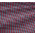 thumbnail image 5 of oneOone Viscose Jersey Fabric Gingham Check Print Sewing Fabric BTY 60 Inch Wide, 5 of 5