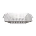 thumbnail image 1 of 1pc Basket Large Grid Pan BBQ Accessories for All & Smokers 8 Inch, 1 of 8