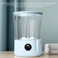 thumbnail image 3 of Portable Underwear Washer, Mini Washing Machine Built in 2600mAh Battery, Portable Washer for Underwear Socks Baby Clothes, Compact Lightweight for Travel Dorm RV Camping, 3 of 7
