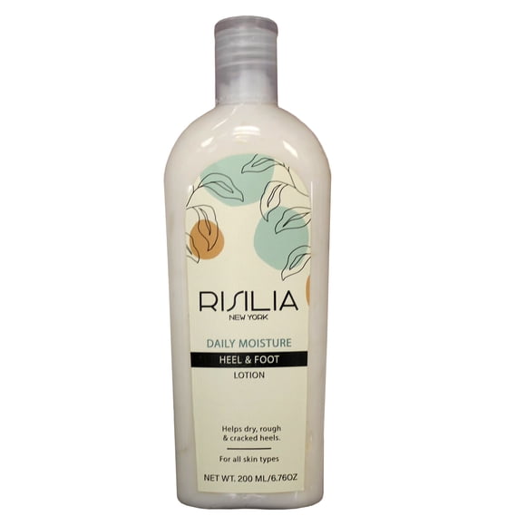 RISILIA Hydratant pour Talons et Pieds 200 Ml/6,7 oz