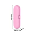 thumbnail image 3 of TACILIP Bathroom Organizers and Storage, Electrics Toothbrush Travel Box Toothbrush Storage Box Toothbrush Box Toothbrush Portable Box Toothbrush Box, Housewarming Gifts, 3 of 6