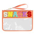 thumbnail image 2 of Snack Storage Bag | Transparent Zipper Pouch Waterproof Handheld Makeup Bag Portable Toiletry Organizer for Travel Cosmetics Snacks Toiletries Storage, 2 of 7