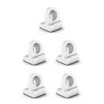 thumbnail image 2 of ZLight Smartwatch Charging Stand Non-Slip Charger Holder Small Nightstand Support Electronics Replacement for Watch White 5Set, 2 of 6