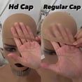 thumbnail image 3 of fheaev Real HD Wig Cap, HD Wig Cap pour Perruque en Dentelle à l'Avant, Bonnet de Perruque Transparent à Haute Élasticité, Bonnet de Perruque Invisible pour Femmes (1 Pce), 3 of 9
