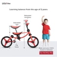 thumbnail image 3 of smarTrike Vélo de Course pour Enfants Léger et Ajustable 2 en 1 Draisienne, Rouge, 3 of 7