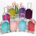 thumbnail image 2 of Mini creative movable suitcase storage box, simulated cosmetic storage,, 2 of 8