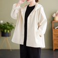 thumbnail image 4 of Pisexur Veste d'Hiver pour Femmes Veste à Capuche Blanche, 2TG, 4 of 6