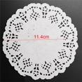 thumbnail image 3 of Lace Doilies Paper 600 Pcs,4.5 Inch Decorative Round Placemats,Liners for Cake,Desserts Baked Treat Tableware Display, 3 of 6