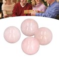 thumbnail image 1 of Rose Quartz  Balls, Rose Quartz Sphere Clear Negative Energy 4 Pieces  For Meditation, 1 of 8