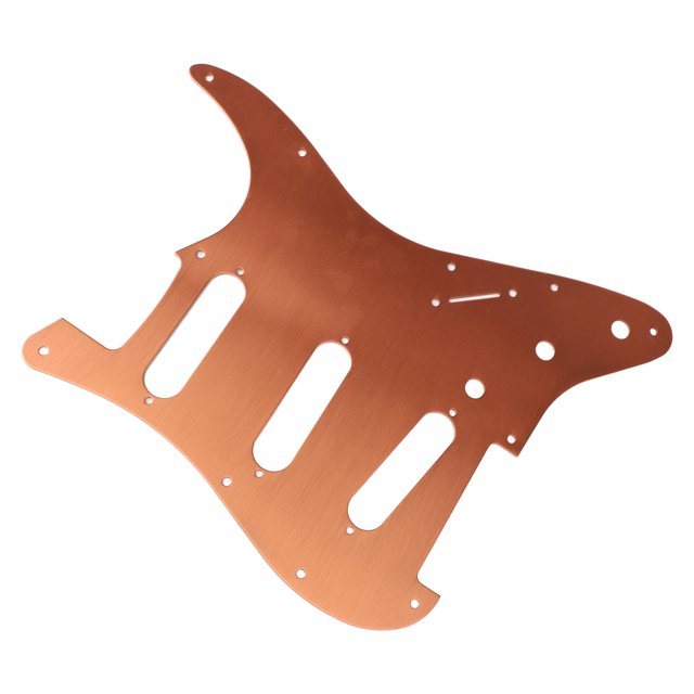 Electric Guitar Pickguard Plate, Electric Guitar Pickguard Aluminum Alloy Guard Scratch Board Front Plate Panel Cover Instrument Accessories