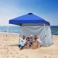 thumbnail image 4 of Mosiee For Instant Canopy Tent Sidewalls For 10X10 Canopy Waterproof,3 Piece Sidewalls, 4 of 6