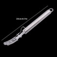 thumbnail image 3 of Knife for Kitchen Stainless Steel Scraper Knife Pig Chicken Hair Removal Knife Kitchen Scraper Meat and Poultry Tools. Kitchen Knife, 3 of 9