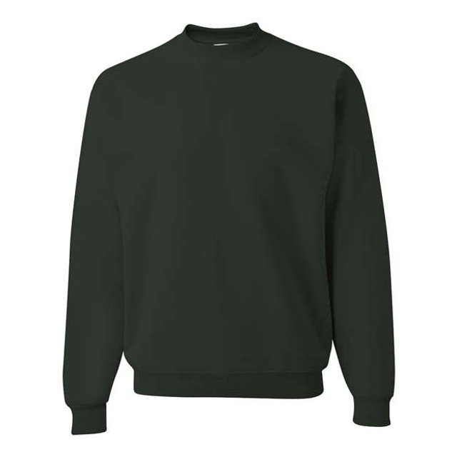 Jerzees Chandail Molletonné Ras du Cou NuBlend Super Sweats pour Hommes, TG, Vert Forêt