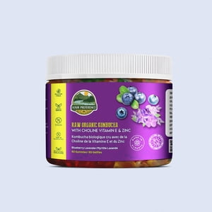 Your Preference Kombucha Vitamin Gummies - Choline, Vitamin E & ZINC ( Liver Health )