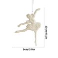 thumbnail image 3 of Meitianfacai Christmas Decorations Clearance Christmas Tree Showcase Living Room Staircase Decoration Small Pendant Pendant Christmas Tree Angel Glitter P Ink Pendant Decoration Pendant, 3 of 6