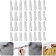 thumbnail image 3 of 30pcs Stainless Steel 4 Prong Curtain Hooks Drapery Hooks Pinch Clips Replacement Hooks, 3 of 7