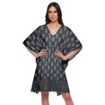 thumbnail image 1 of Moomaya Robe Courte de Caftan de Plage, Robe de Couverture Imprimée, Kaftan pour Femmes, Tenue de Plage, Couverture, 1 of 4