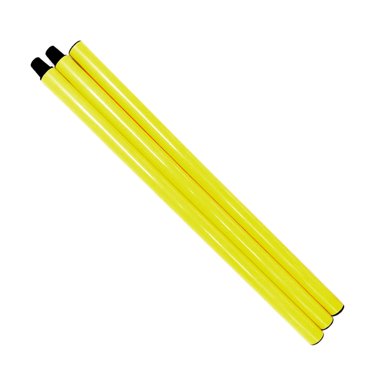 Training Marker Football Sign poles Traffic Cones Flags Drop Resistant Agility Marker Obstacle Bar Obstacles Roadblocks for Basketball Soccer 3 Pieces Sign pole
