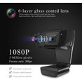 thumbnail image 3 of HD Webcam 1080P Web Camera,Autofocus Webcam for Gaming Conferencing,USB Computer Camera Live Streaming, Laptop USB PC Webcam for Xbox YouTube Skype, 3 of 7