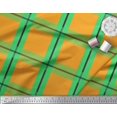 thumbnail image 2 of Soimoi Poly Georgette Fabric Check Check Print Sewing Fabric Yard 52 Inch Wide, 2 of 5