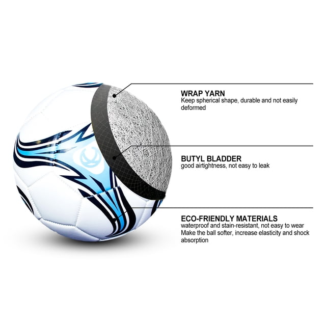 Ruiboury High Performance Kids Football For Students And Children Durable red size 4