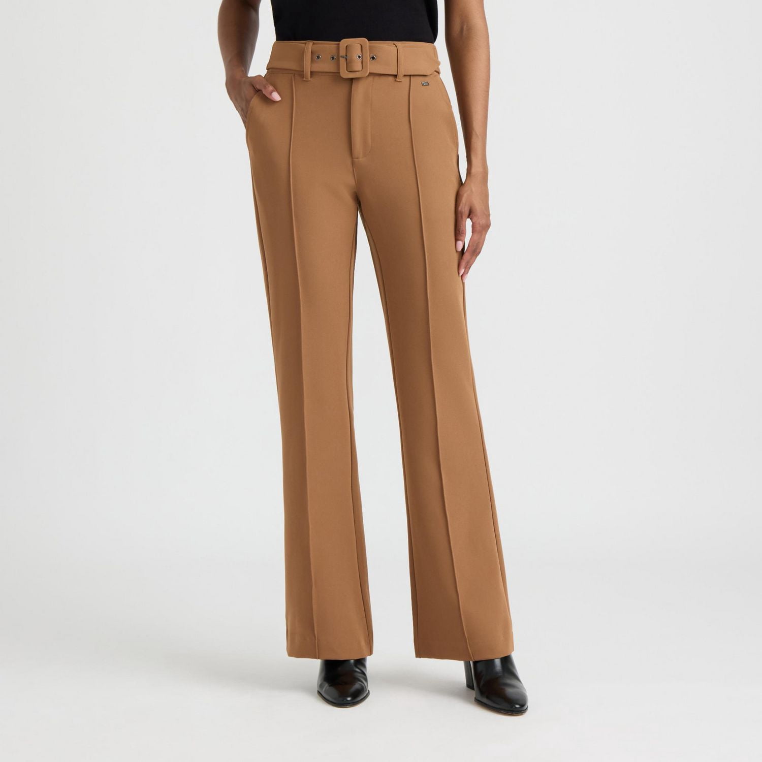 Pantalon évasé à demi-ceinture de Mexx pour femmes