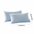 thumbnail image 3 of BAOPAI Luxury Hotel Protective Pillowcase Covers 2 Pack Breathable Moisture Wicking Oil Resistant Soft Comfortable Bedding for Better Sleep, 3 of 8