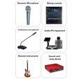 thumbnail image 2 of MYG Système de Conversion de Microphone Sans Fil pour Microphones à Condensateur Dynamique, 2 of 10